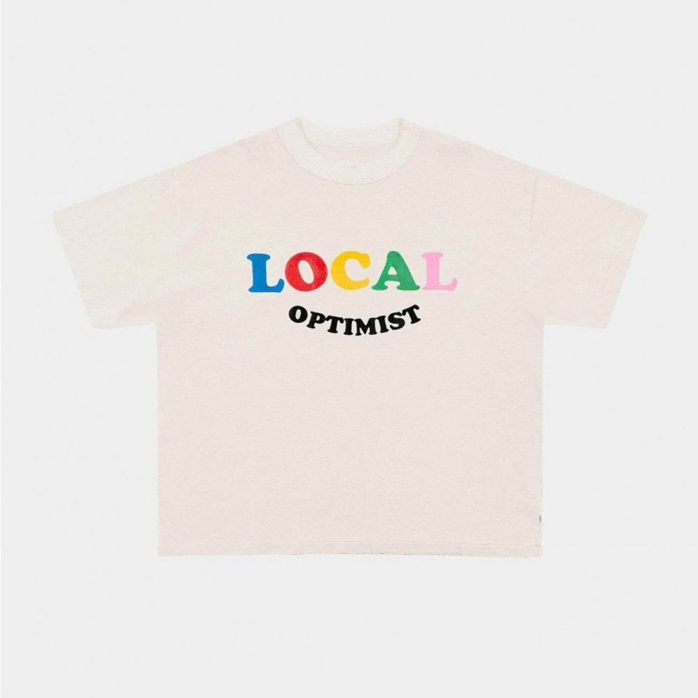 MADHAPPY LOCAL OPTIMIST T SHIRT